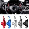 2Pcs Steering Wheel Paddle Shifter Extension Fit for Mercedes Benz Aluminum-Alloy Shift Paddle Blade