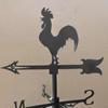 Черный флюгер, фигурка животного, практичный индикатор направления ветра, фермерская сцена для дома и сада