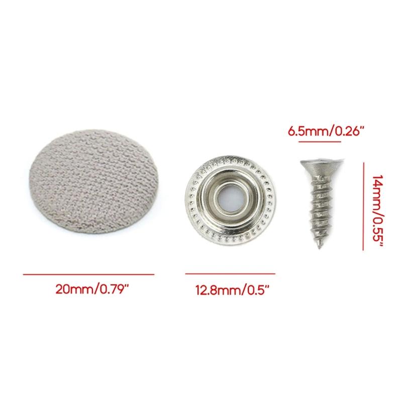 10 шт. в упаковке кнопки для ремонта обшивки потолка автомобиля универсальные заклепки фиксатор крепежный зажим крышка винта потолка автомобиля фиксированный