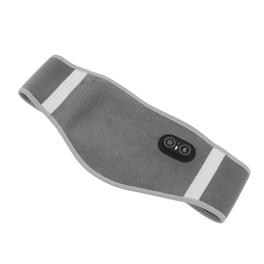 Back Heating Belt Carbon Fibre Heating 3 Vibration Modes 3 Temperature Controls Lumbar Heating Pad for Shoulder Abdomen