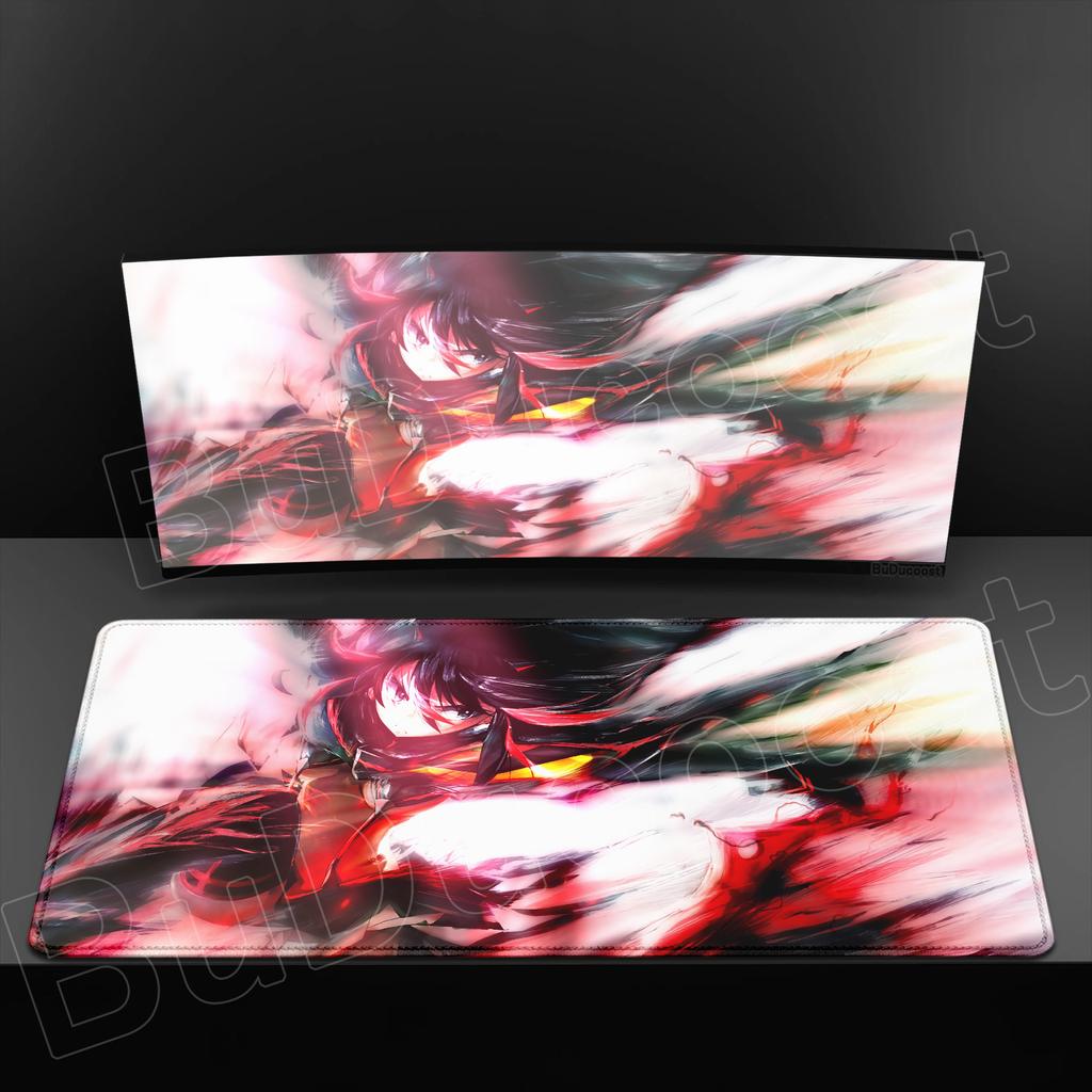 Новый Аниме Kill La Kill Коврик для Мыши на Стол Милый Матои Рюко HD Коврик для Стола Противоскользящий Резиновый Игровой Коврик для Клавиатуры Большой XXL Игровой Коврик для Мыши
