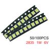 Лот 2835 1W 6V Чип для ремонта ЖК-телевизоров Led TV Backlight Strip Light Diode SMD LED