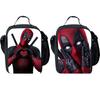 Deadpool Student Insulated Backpack With Large Capacity And Adjustable Shoulder Strap