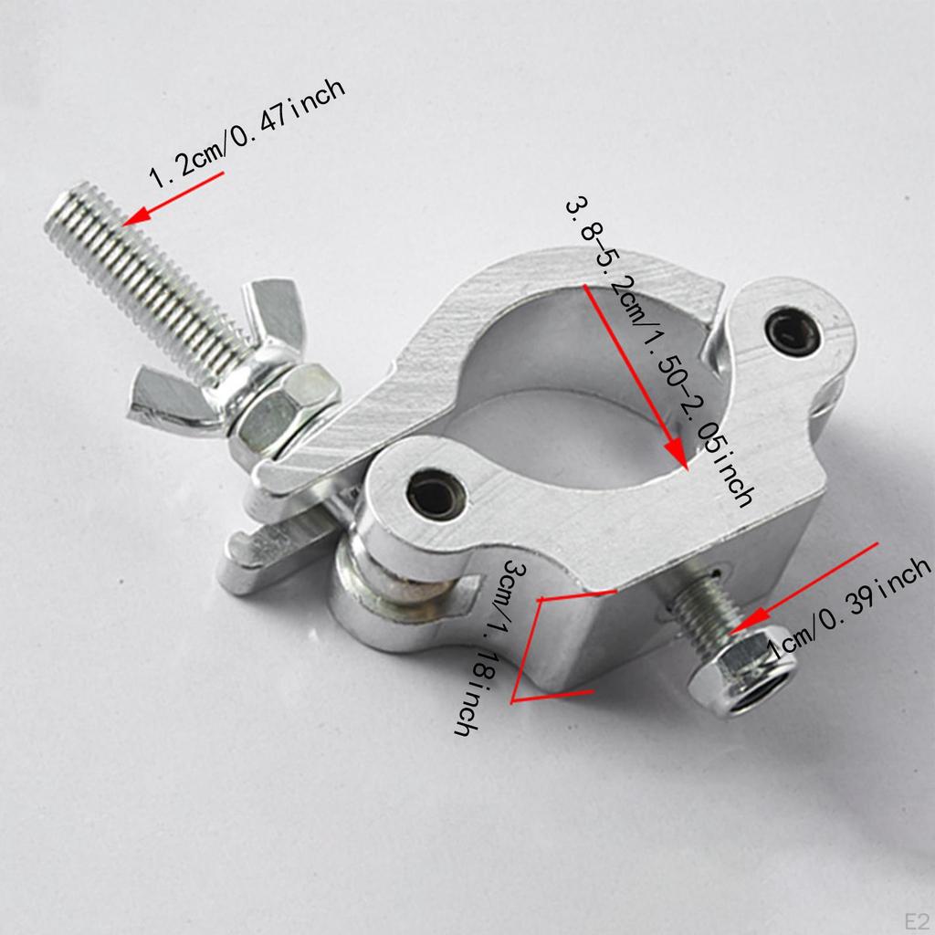 Сверхпрочные сценические лампы зажим крюк DJ Light алюминиевый ферменный соединительный зажим для освещения