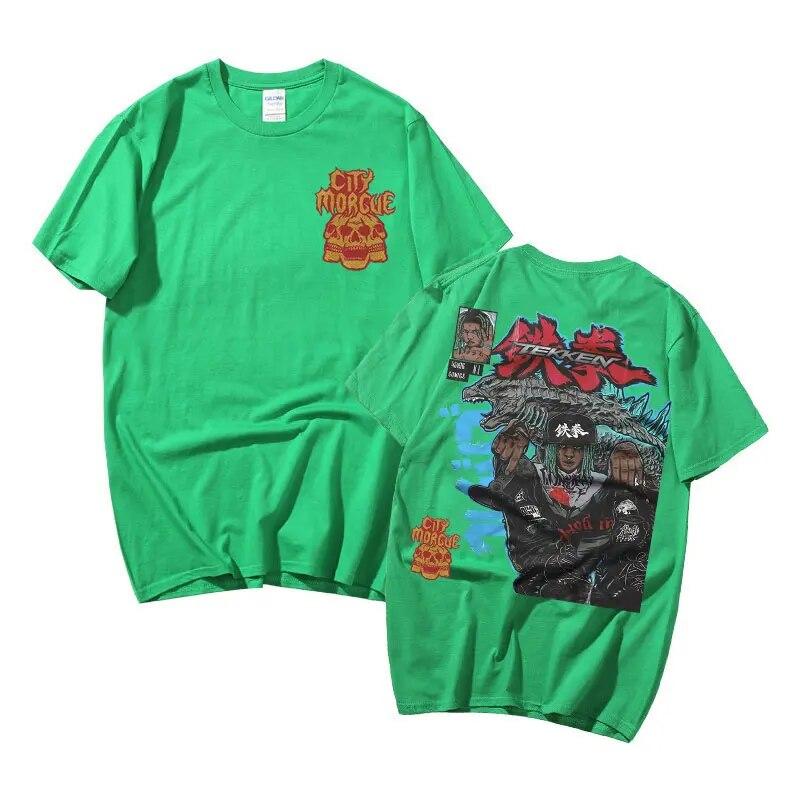 Премиум-рэппер City Morgue Zillakami футболка с графическим принтом мужские винтажные футболки высокого качества унисекс женские большие футболки в стиле хип-хоп