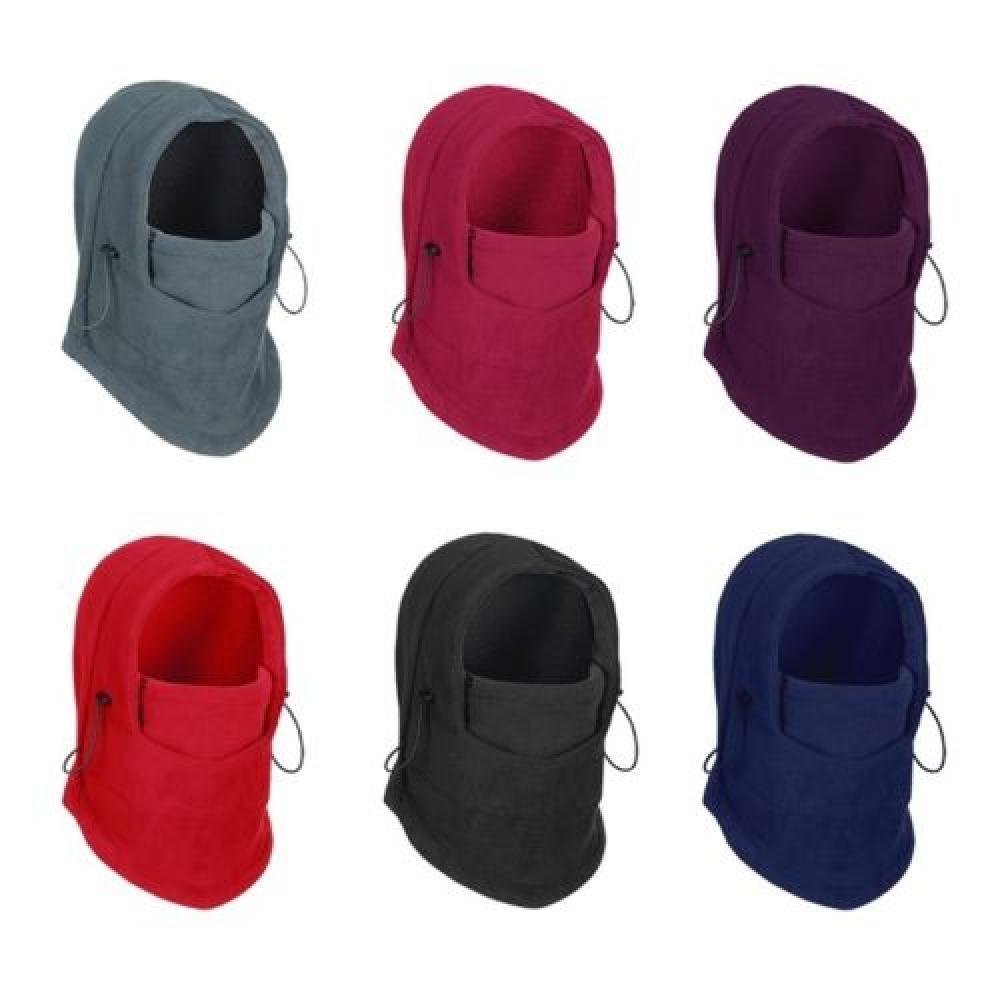 Mens Sports Neck Hat 6 In 1  Balaclavas  Fleece Scarf Face Mask