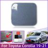 Автоаксессуары Крышка лючка буксировочной проушины заднего бампера для Toyota Corolla 2019 2020 2021 Буксировочная проушина Тяговая Крышка прицепа Накладка