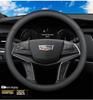 Натуральная кожаная оплетка на руль для 2021 XPeng P7/G3/P5, Ультратонкая, Всесезонная.