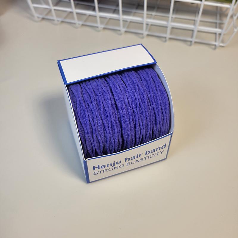 Высокоэластичные женские толстые бесшовные резинки для волос - прочный корейский стиль