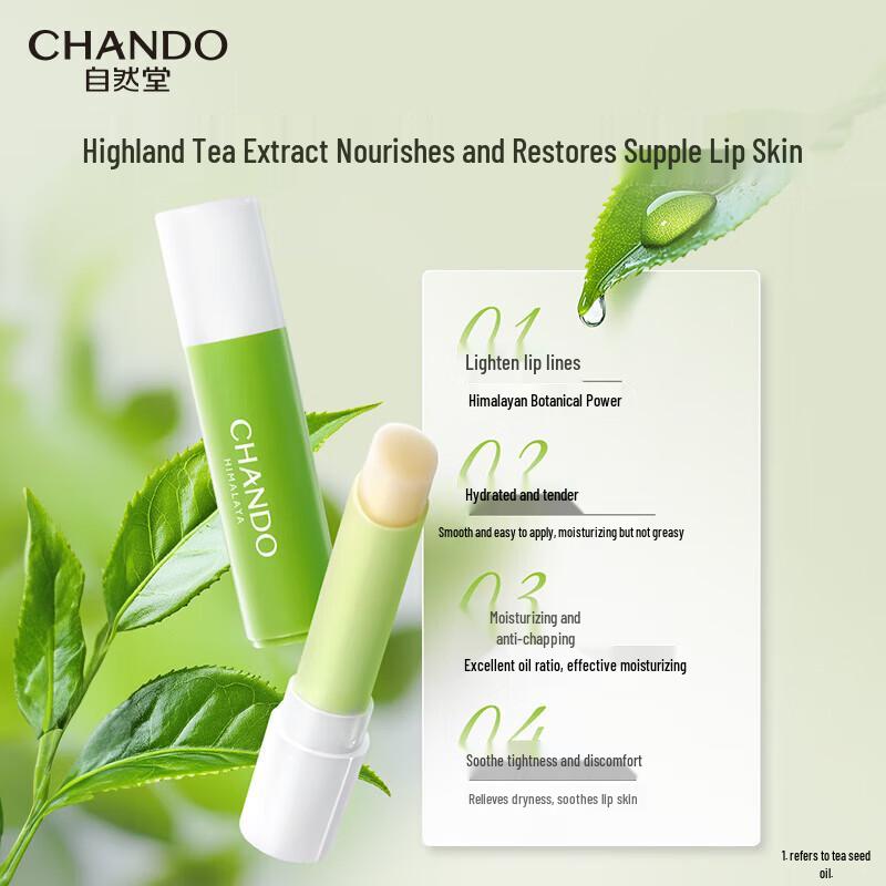 Chando Tea Extract Hand Cream & Lip Balm Gift Set