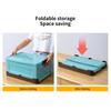 Camping Storage Box Folding Multifunction Space-Saving Storage box Book box Folding book Portable storage Car Backup box