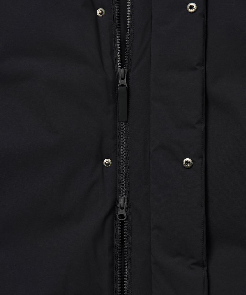 Musinsa Standard Minimal Hooded Long Down Parka [Black]