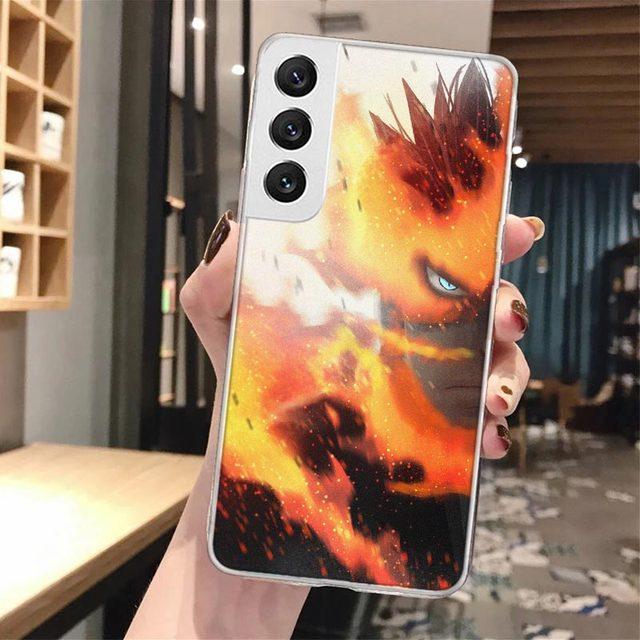 Мягкий чехол для телефона «Мой герой Академии» с аниме для Samsung Galaxy M12 M21 M30s M31 M32 Note 20 Ultra 10 Lite 9 8 J4 J6 Plus + M51 M52 J8
