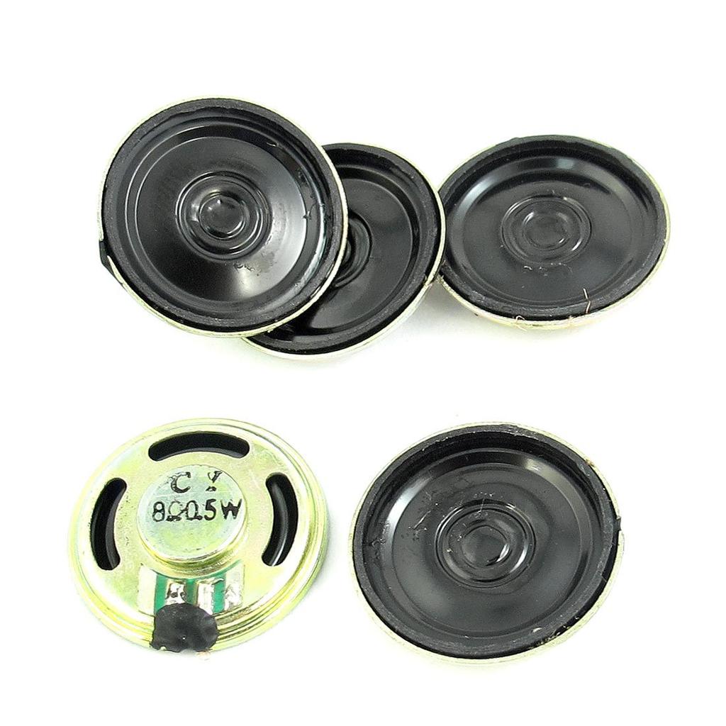 Uxcell Магнитный динамик для домофона, электрическая игрушка, магнитный гудок, пластик, 5 шт.