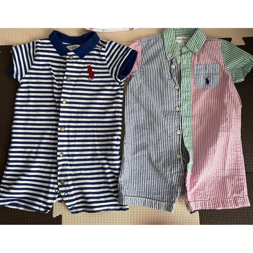 Б/у боди Ralph Lauren с шапкой-кепкой с изображением медвежонка Поло