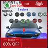 Car Sticker Skoda 2026 Hot 2pcs 80mm/90mm 3D Car Emblem Badge Hood Front Rear Trunk Logo For Skoda Fabia 1 2 Octavia a7 RS Super