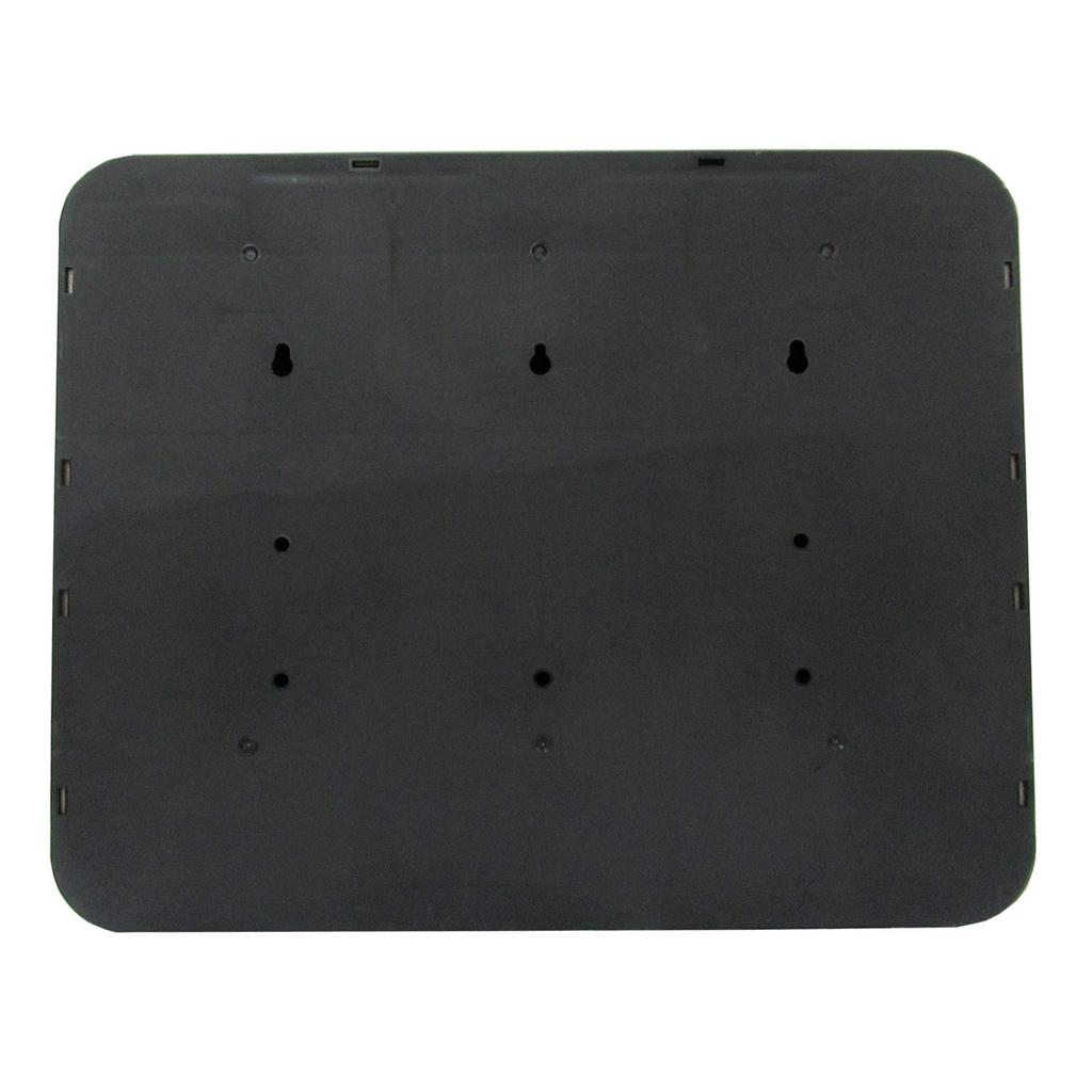Стальной Почтовый Ящик Green Life с Кулачковым Замком FH-58P(ТГГ) - Подходит для конвертов формата А4 - Титановый серый - 15,0 см (глубина) x 30.0см (высота) х 37,5 см (ширина)