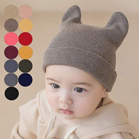 Authentic HAPPY PRINCE Knitted Bear Korean Clothing Cap, Baby/Kids, Children's (BEIGE)
