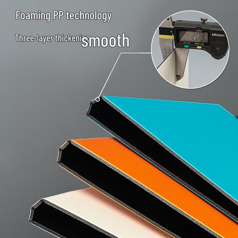 A4 Horizontal Folding Clipboard with Pen Clip, 2-Pack