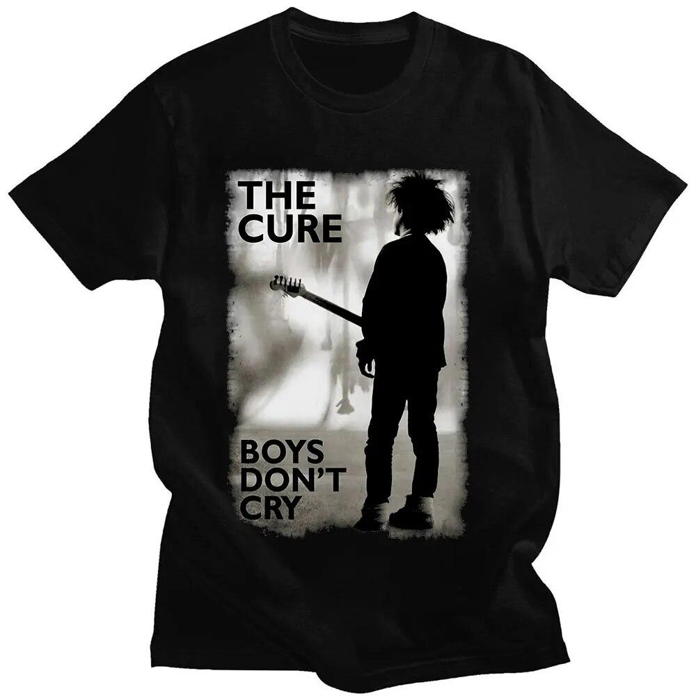 Рок-группа The Cure The Head Tour футболка с графическим принтом унисекс женская футболка большого размера в стиле панк унисекс футболки с круглым вырезом унисекс винтажная футболка