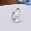 Blue Lace Agate - Namibia 925 Sterling Silver Ring V5082, Blue Ring, Oval Ring, Valentin's Day Gift, Gift For Her, Birthday Gift, Handmade Jewelry, Si