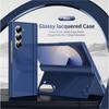 High Quality Business Matte Kickstand Hinged Case For Samsung Galaxy Z Fold7 6 5 4 3 Screen Protector Film Hard Shockproof Cover