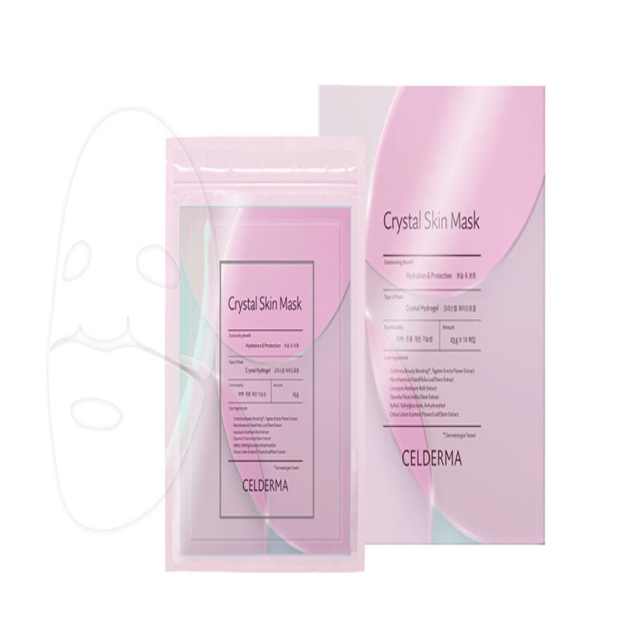 Маска для кожи Celderma Crystal, набор 10 шт.