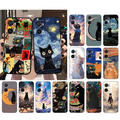 Чехол для телефона Art Cat для OPPO Realme 10 Pro Plus GT 2 Pro X2 Pro XT C25S 8 7 6 Pro 6i GT Master C3 C21 C21Y X3 SuperZoom