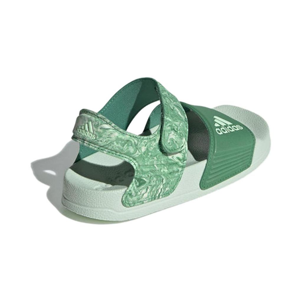 Adidas Adilette Comfortable Versatile Non-Slip Durable Kids Sandals Kids Sandals Green ID2625