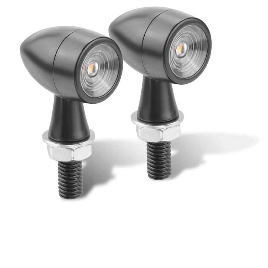 4 Pcs Motorcycle Dirt Bike Scooter Led Turn Signal Brake Light Drl Flashing Lamp