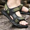 Летние мужские сандалии Мягкие Дышащие Удобные Американский Бренд Пляжная Обувь Мужские Сандалии для Приклюствий и Путешествий Мужские Размеры 38-44
