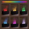 Newest Flame Aroma Diffuser Humidifier USB Desktop Simulation Light Aromatherapy Purifier Air for Bedroom With 7 Colors Diffuser
