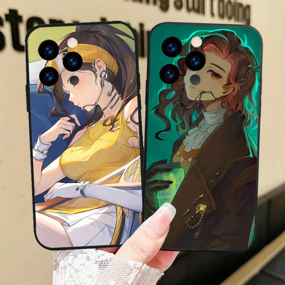 Зубная фея Анимированная игра R-Reverse 1999 Чехол для телефона For IPhone 17 Air 16 15 14 13 Pro Max 11 12 Черный силиконовый чехол