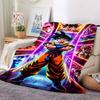 1PC Dragon Ball Blanket, Throw For Sofa, Bed, Travel, Camping, Livingroom,