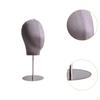 Hat Display Rack Caps Holder Female Mannequin Head Wig Stand for Home Making