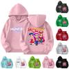 Children's Long-sleeved Loose Pullover Letter-printed Hooded Sweatshirt