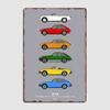 Classic Car Profiles MG B Car Collection Metal Plaque Poster Automobile Club Home Bedroom Bar Tin Sign Room Decor Wall Decor