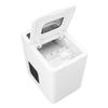 Small Desktop Ice Maker White ABS Portable Countertop Ice Making Machine for Kitchen