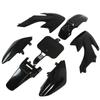 7pcs Black Plastic Fairing Kit Body Work Fairing Set Motorcycle Accessories Replacement for XR50
