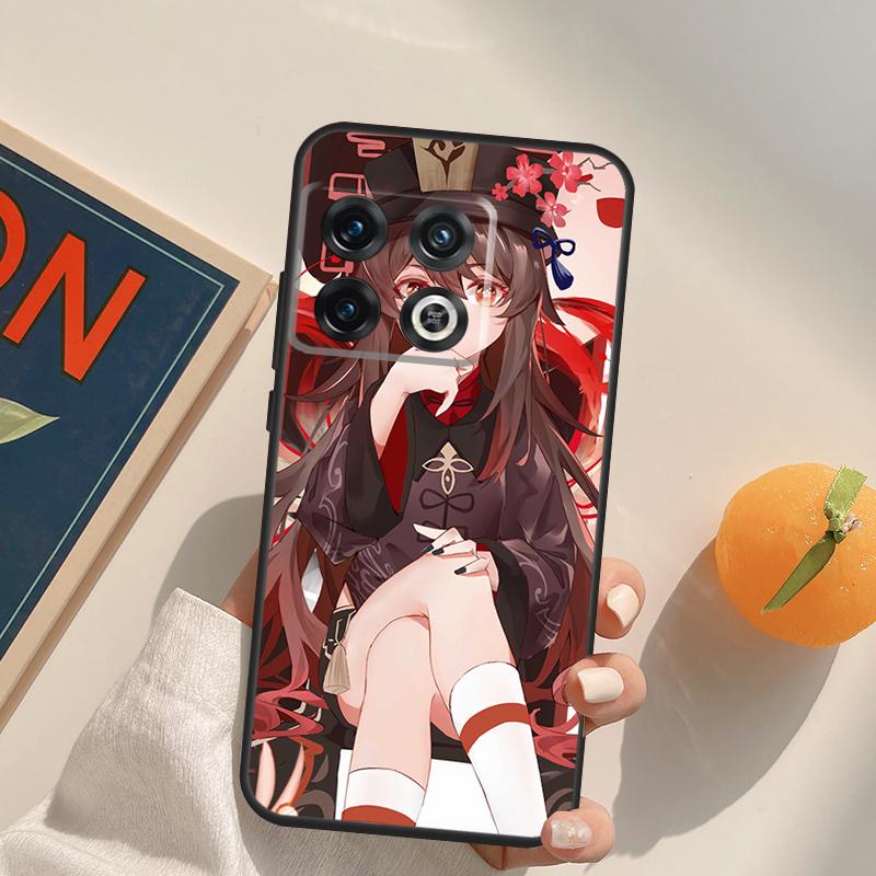 Чехол Hu Tao Genshin Impact для OnePlus Nord 5 CE 2 3 4 Lite N20 N30 OnePlus 15 13 12 11 13T 10T 10R 12R 13R