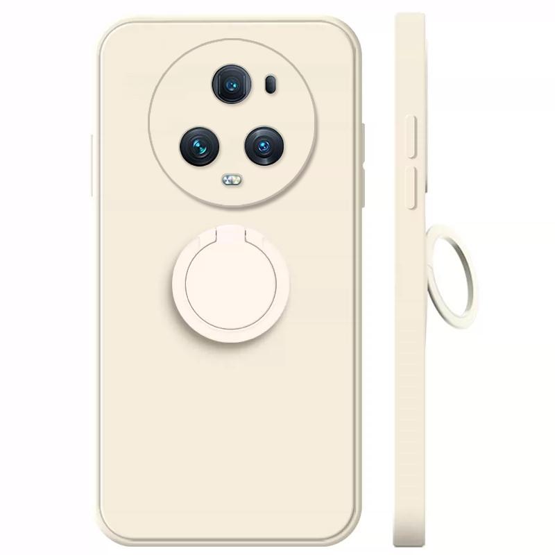 Для Huawei Honor Magic 5 Pro кольцо-подставка-держатель сплошной цвет силиконовый чехол для Honor V40Lite V30 V20 Ultra объектив камеры защищает крышку телефона