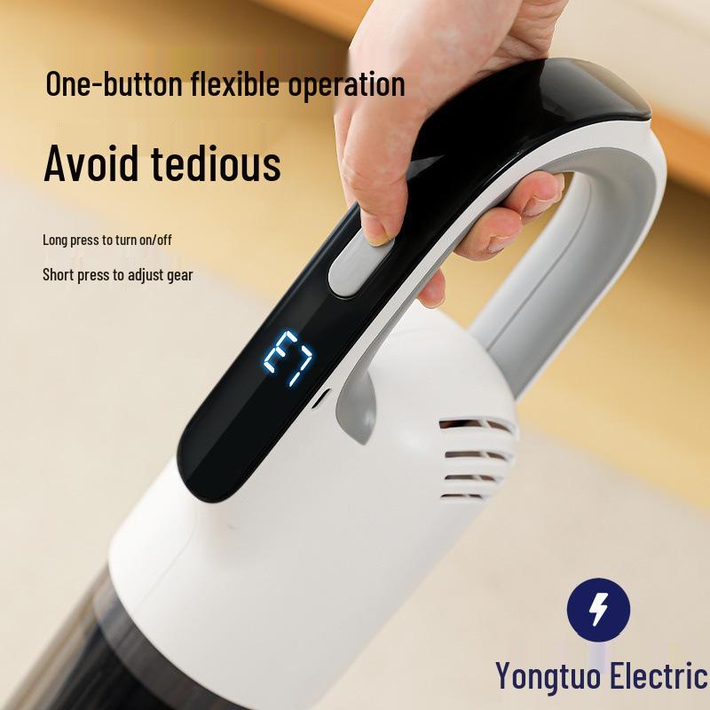 Мощный ручной пылесос и швабра-комбо для дома и автомобиля