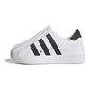 AdiFOM Superstar J белые черные детские кроссовки Cloud-White Core-Black IG0242