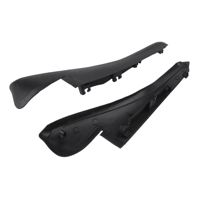 Car Windshield Grille Side Strip Set for MASTER MK3 MOVANO NV400 2011-2021 668110012R Black ABS 37x13x3.5cm Direct Fitment