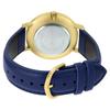 Мужские часы с синим ремешком, Blue Leather Men's Watch,  Casio