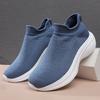 Sneakers Women's Summer Walking Casual Outdoor Women's Shoes Breathable and Lightweight Fly-woven Running Shoes New Socks Shoes