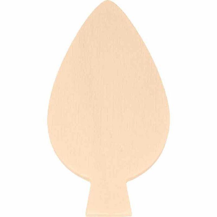 4 arbres en bois à décorer