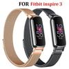 Magnetic Bracelet Band for Fitbit Inspire 3 Women Men Mesh Watch Wristband Loop for Fitbit Inspire 3