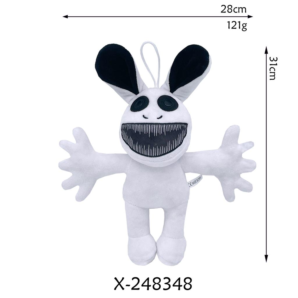 2024 Zoonomaly 2 Plush Toys Lizard Ostrich Rabbit Cotton Plush Toy