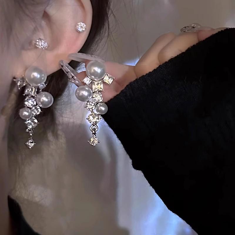 Вайб острой девчонки: 2025 Милые и Крутые Нишевые Серьги-кисточки - Шикарный и Стройнящий Длинный Дизайн